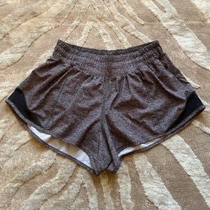 gray lululemon shorts